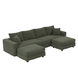 Modern Comfy Upholstered Sofa Cloud Couch & Deep Seat Couches