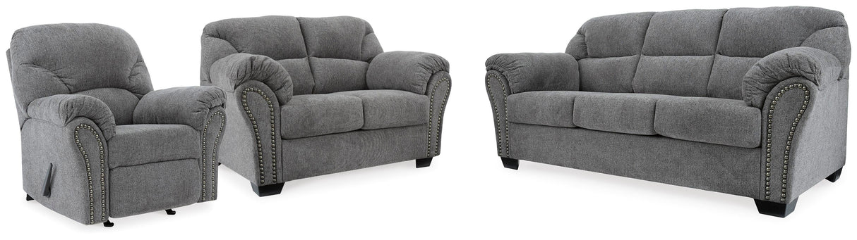 Allmaxx Sofa, Loveseat and Recliner - 28105U2