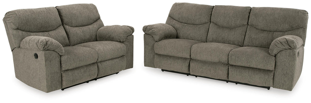 Alphons Reclining Sofa and Loveseat - 28201U1