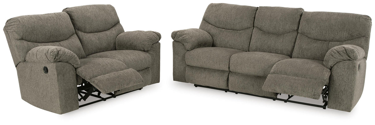 Alphons Reclining Sofa and Loveseat - 28201U1