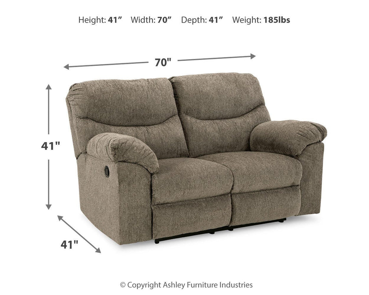 Alphons Reclining Sofa, Loveseat and Recliner - 28201U2