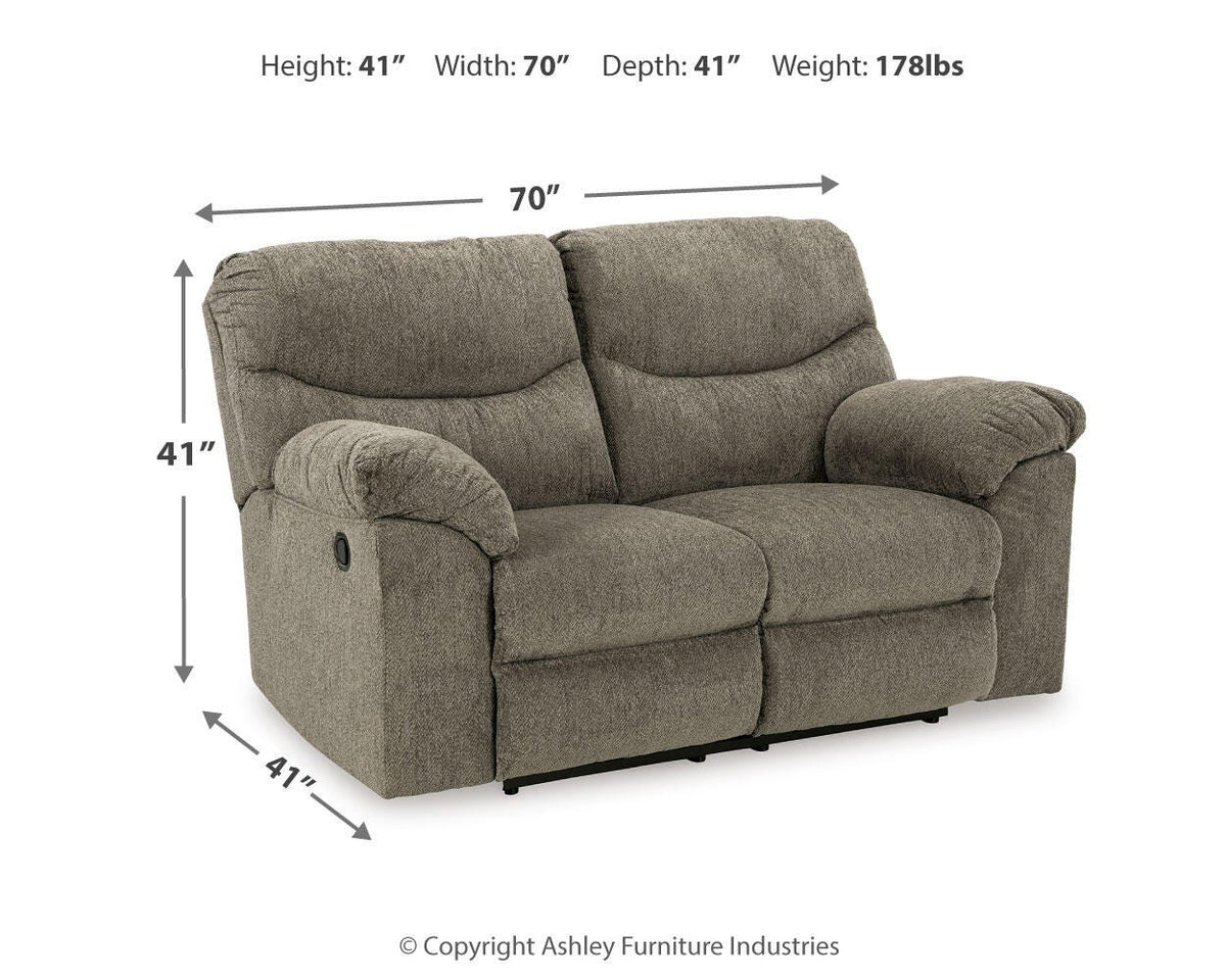 Alphons Reclining Loveseat - 2820186