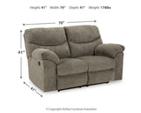 Alphons Reclining Loveseat - 2820186