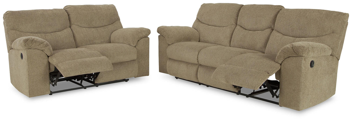 Alphons Reclining Sofa and Loveseat - 28202U1