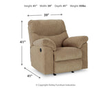 Alphons Reclining Sofa, Loveseat and Recliner - 28202U2