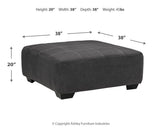 Ambee Oversized Accent Ottoman - 2862008
