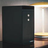 0 27 Cu Ft Dual Key Depository Safe - Black