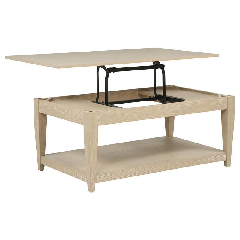 Lindenton Lift-Top Occasional Cocktail Coffee Table Blonde - 722758