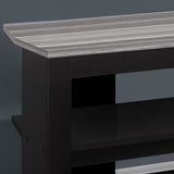 TV Stand, Console, Media Entertainment Center, 3 Storage Shelves