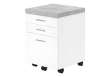 File Cabinet Rolling Mobile Storage Drawers Printer Stand For Office