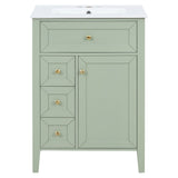 Bathroom Vanity With Sink, Soft Closing Cabinet