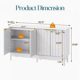 Buffet Cabinet With Adjustable Shelves