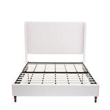 Harper - Tall Headboard Upholstered Bed / High Headboard / Elegant Simplicity / No Box Spring Needed