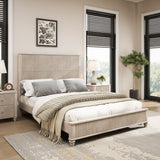 3 Piece Bedroom Set With Bed And 2 Nightstands