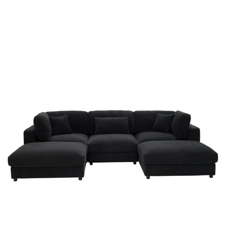 Modular Sectional & Custom Configuration, Toss Pillows