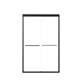 Modern Semi Frameless Double Sliding Shower Door