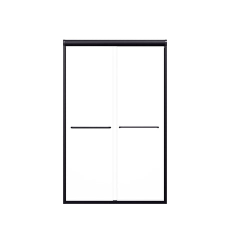 Modern Semi Frameless Double Sliding Shower Door