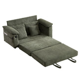 Upholstered Futon Convertible Floor Sofa Bed