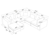 Upholstered Modular Sectional & Custom Configuration