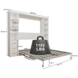 Multifunctional Vertical Murphy Wall Bed