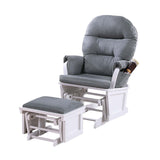 Glider Chair With Ottoman