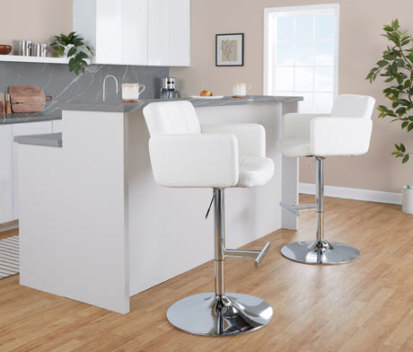 Stout - Contemporary Adjustable Barstool With Swivel