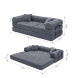 Convertible Foldable Floor Sofa Bed For Living Room