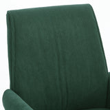 Ergonomic Mid-Back Office Chair With Gold Base