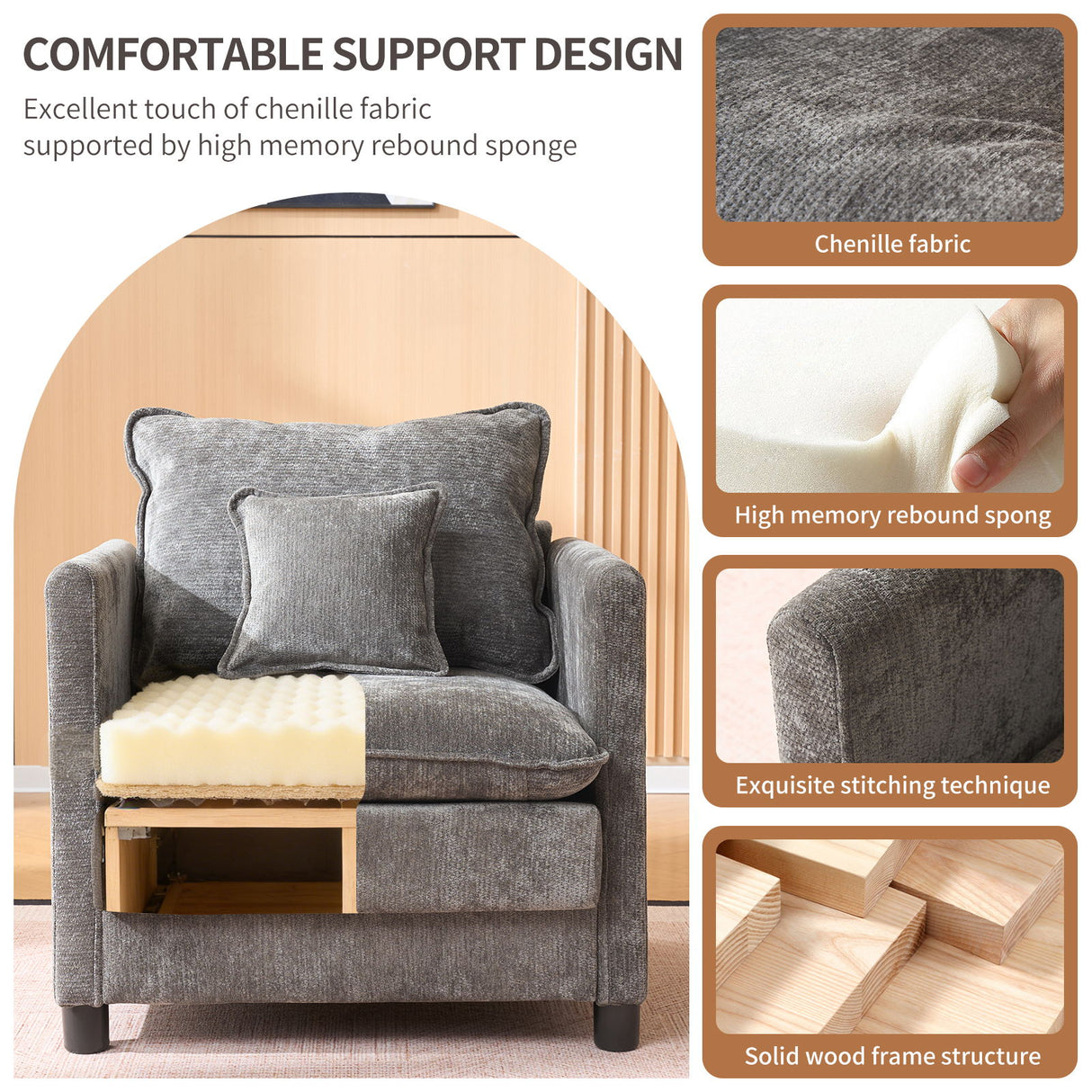Modern Reading Armchair