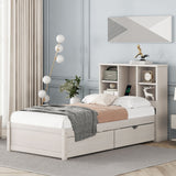 Bed Frame With Built In USB Port And 2 Drawers