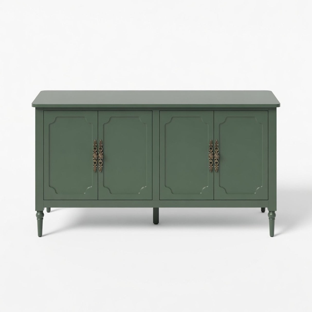 Vintage Buffet Cabinet With Adjustable Shelves