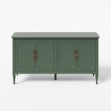 Vintage Buffet Cabinet With Adjustable Shelves