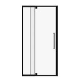 Semi Frameless Pivot Hinged Shower Door, Reversible Design