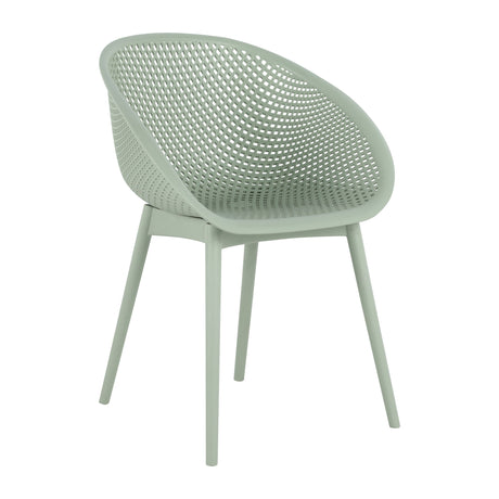 Modern Lounge Chair Set With Round Table