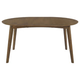 Thomson - Oval Dining Table With Removable Leaf - Walnut