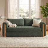 Modern 3 Seater Upholstered Couch Sofa For Living Room