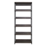 Monica - And Walk-In Closet With 5 Shelves Construction - Gray