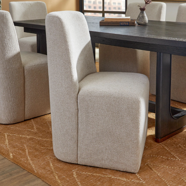 ZFLEXST W1027-840 WATERFALL UPHOLSTERED DINING CHAIR - W1027840