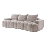 Extra Large Curved Front Compressed Sectional Sofa