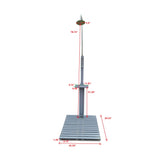 Outdoor Garden Pool Shower With Chassis Board For Patio
