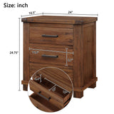 3 Drawer Nightstand