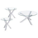Alexa - Round Coffee And End Table Set
