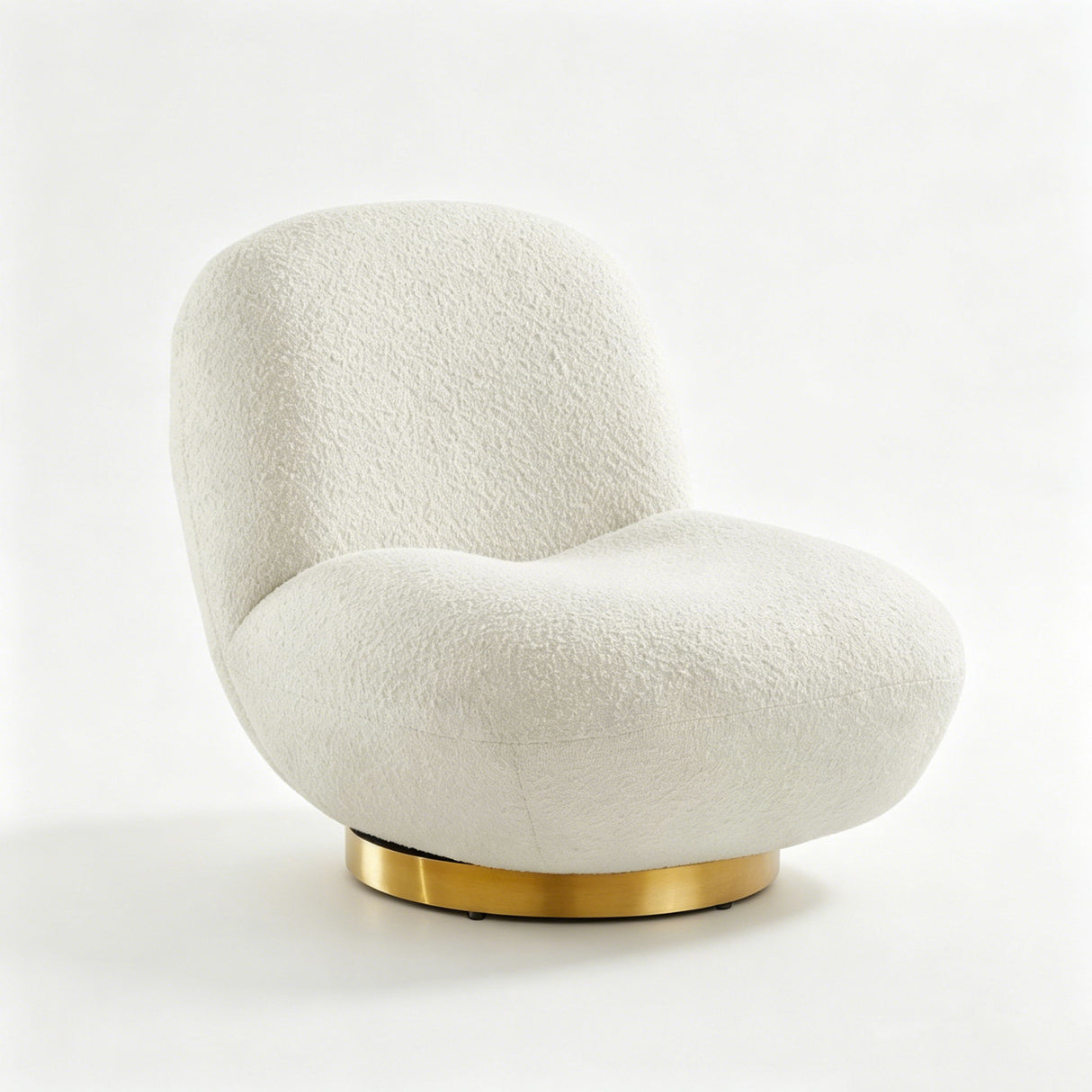 Patty - Swivel Chair - Ivory