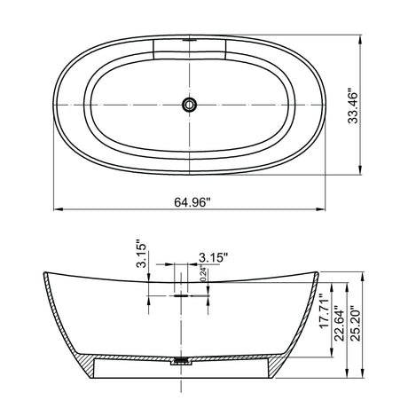 Freestanding Bathtub