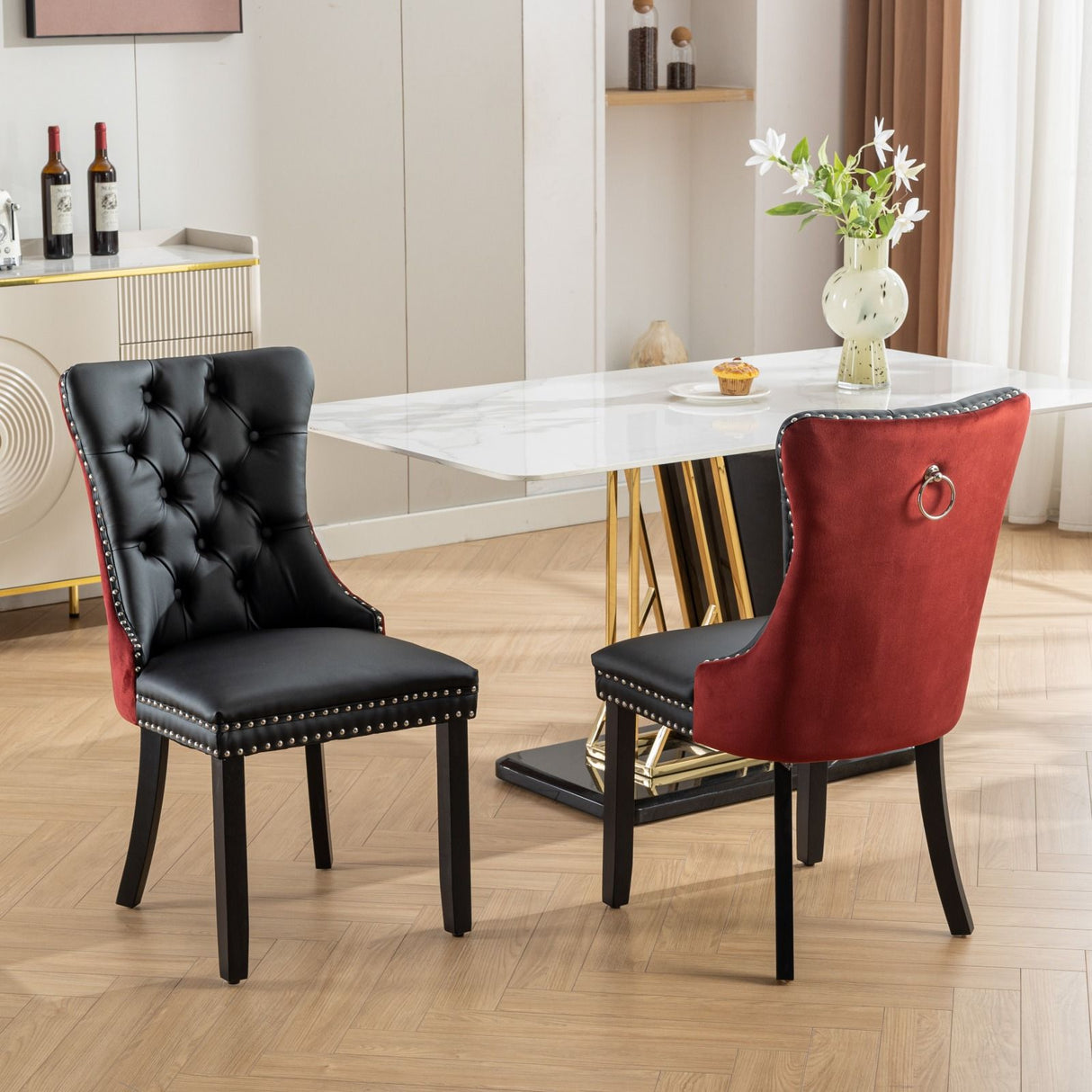 Nikki - Modern Upholstered Dining Chair (Set of 2)