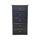 A&H Smoke 5-Drawer Chest - 101-05