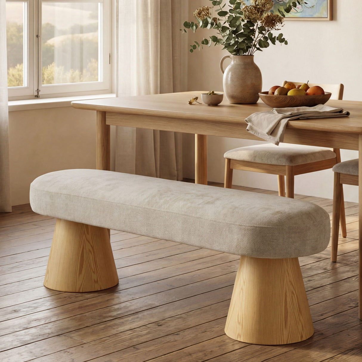 Upholstered Bench For Dining Room