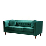 Chesterfield Sofa With Square Arms For Living Room