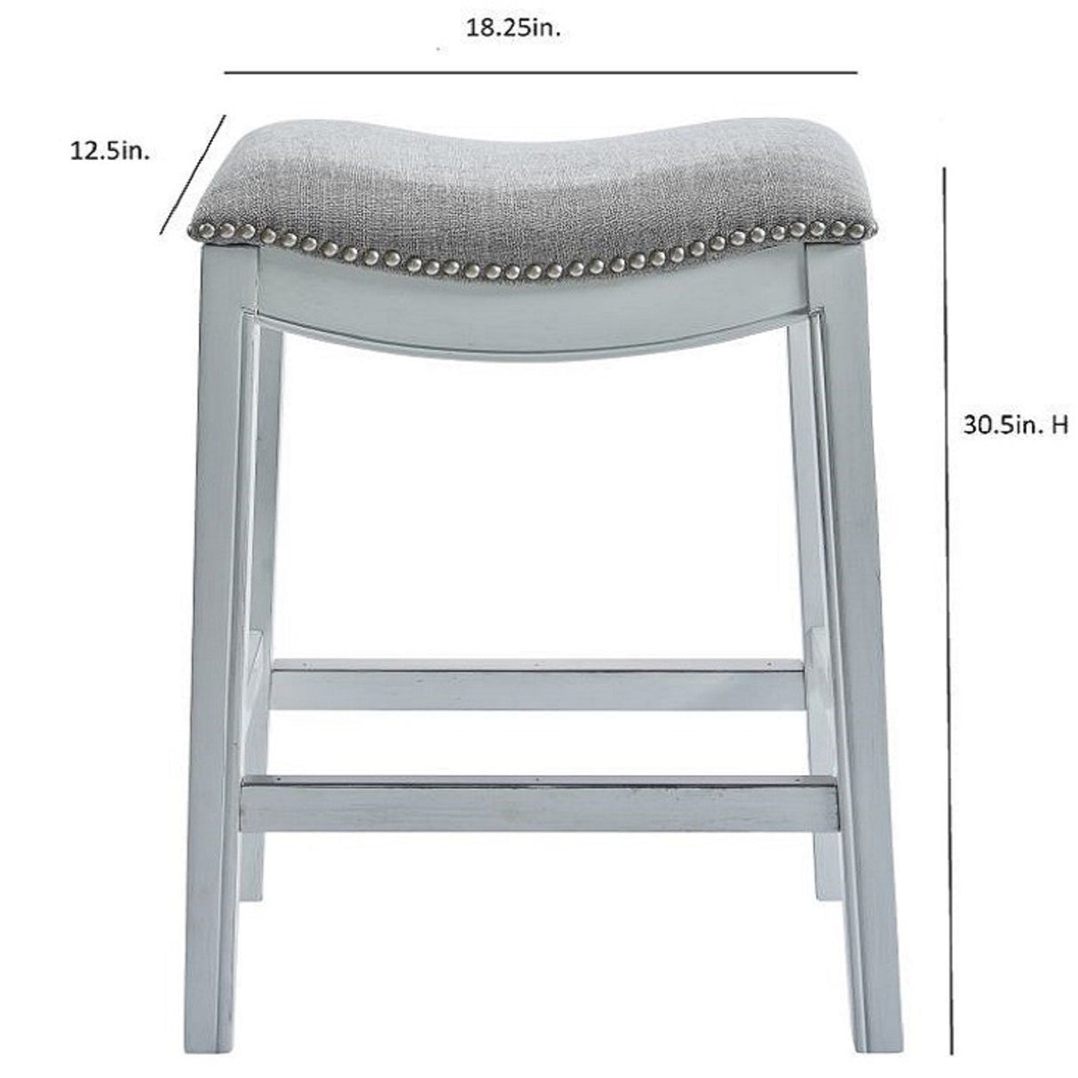 Modern Stool & Nail Head Detailing