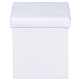 Harvey Vanity Set with Lift-Top Stool White - 300290